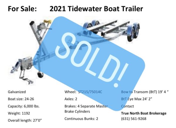 2021 TIDEWATER TP-26T-6000D2