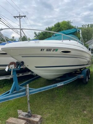 21' SEA RAY CUDDY CABIN "215 EC" FRESHWATER BOAT IN AMAZING CONDITION !!