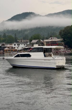 28' BAYLINER "289 CLASSIC" HARD TOP MID CABIN CRUISER, AMAZING LAYOUT